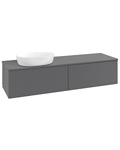 Villeroy & Boch Antao vanity unit 1600x360x500mm L37110GK with lighting with structure FK/AP: GK/ 1930
