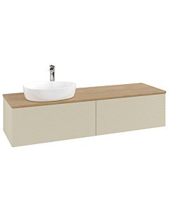 Villeroy & Boch Antao meuble sous vasque 1600x360x500mm L37151HJ avec éclairage avec structure FK/AP: HJ/ 2000