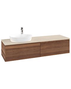 Villeroy & Boch Antao meuble sous vasque 1600x360x500mm L37153HM avec éclairage avec structure FK/AP: HM/3