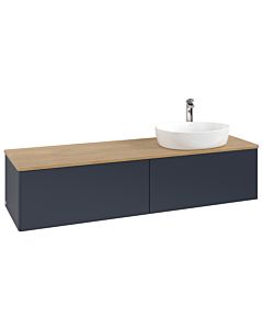 Villeroy & Boch Antao Waschtischunterschrank 1600x360x500mm L38051HG mit Beleuchtung FK/AP: HG/1