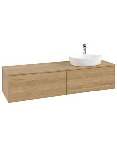 Villeroy & Boch Antao Waschtischunterschrank 1600x360x500mm L38051HN mit Beleuchtung FK/AP: HN/1