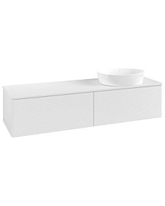 Villeroy & Boch Antao Waschtischunterschrank 1600x360x500mm L38110GF mit Beleuchtung mit Struktur FK/AP: GF/0