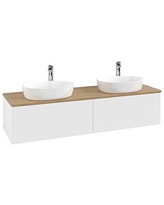 Villeroy & Boch Antao Waschtischunterschrank 1600x360x500mm L39051MT mit Beleuchtung FK/AP: MT/1