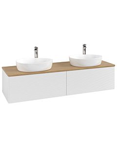 Villeroy & Boch Antao meuble sous vasque 1600x360x500mm L39151GF avec éclairage avec structure FK/AP: GF/ 2000