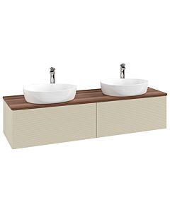 Villeroy & Boch Antao meuble sous vasque 1600x360x500mm L39152HJ avec éclairage avec structure FK/AP: HJ/2