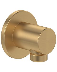 Villeroy & Boch Universal Showers Wandanschlussbogen TVC00045600076 Rund, Wandmontage, brushed gold