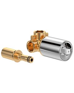 Villeroy und Boch Loop + Friends Universal-Einbaukörper TVW10611B15161 für Unterputz-Einhebel-Armatur, chrom