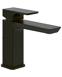 Villeroy und Boch Subway 3.0 Einhebel-Waschtischarmatur TVW112002000K5 mit Zugstangen-Ablaufgarnitur, matt black