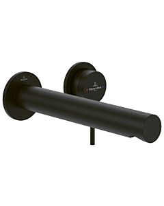 Villeroy und Boch Loop + Friends final assembly set TVZ106010000K5 concealed two-hole single lever basin mixer, without waste set, wall mounting, matt black