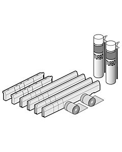 Villeroy & Boch installation set U91411100 for shower trays, 1200 x 800 - 1800 x 1000