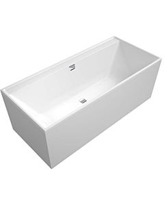 Villeroy und Boch Collaro Rechteck-Badewanne UBA180COR2DV-01 180x80cm, Einbauausführung Chrome, Wannenfarbe weiß alpin