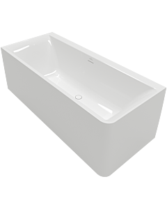 Baignoire murale Villeroy &amp; Boch Subway 3.0 Q180SBW9CL00V01 180 x 80 cm, installation à gauche, Quaryl, blanc