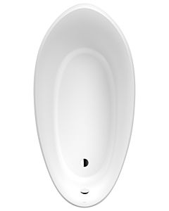 Villeroy und Boch Aveo Oval-Badewanne UBQ194AVE7V-RW 190 x 95 cm, Einbauversion, stone white