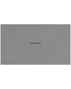 Villeroy & Boch Squaro Infinity shower UDQ1375SQI2IV3S , 130 x 75 x 4 cm, gray