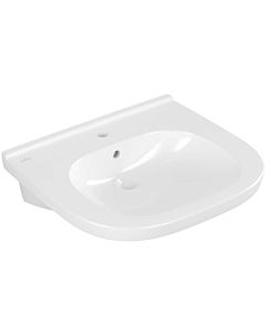 Villeroy & Boch O.Novo Vita Waschtisch 41196001 weiss, 60 x 55 cm, mit Hahnloch und Überlauf