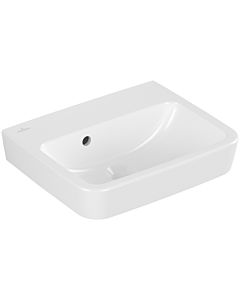 Villeroy und Boch O.novo hand washbasin 43444701 45 x 37 cm, square, without tap hole, with overflow, white