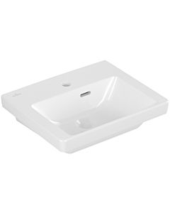 Villeroy und Boch Subway 3.0 Handwaschbecken 43704501 45x37cm, mit Hahnloch/mit Überlauf, weiß