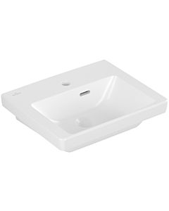 Villeroy und Boch Subway 3.0 Handwaschbecken 437045RW 45x37cm, mit Hahnloch/mit Überlauf, stone white C-plus