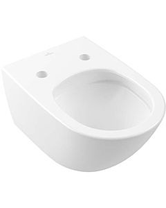 Villeroy und Boch Subway 3. 1930 wall washdown WC 4670T0RW 37x56cm, TwistFlush, rimless, stone white C-plus