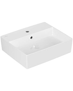 Villeroy & Boch Memento 2.0 lavabo 4A0750R1 50x42cm, avec trou pour robinetterie et trop-plein, blanc C+