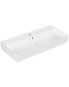 Villeroy und Boch Memento 2.0 Waschtisch 4A221G01 100x47cm, mit Hahnloch und Überlauf, Weiß