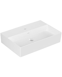 Villeroy & Boch Memento 2.0 lavabo 4A226101 60 x 42 cm, blanc alpin, avec trou pour robinetterie, sans trop-plein