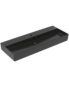 Villeroy und Boch Memento 2.0 Waschtisch 4A22CLS5 120x47cm, mit Hahnloch und Überlauf, Ebony C+