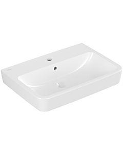 Villeroy und Boch O.novo lavabo 4A4165T2 65x46cm, 2000 , carré, avec trop-plein, blanc AntiBac C-plus