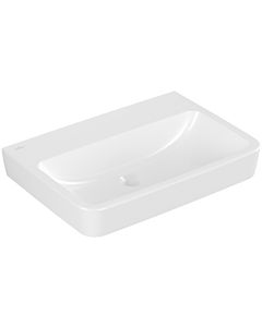 Villeroy und Boch Lavabo O.novo 4A416801 65 x 46 cm, sans trou pour robinetterie, carré, sans trop-plein, blanc