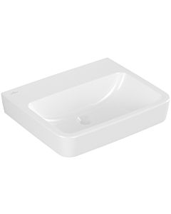 Villeroy und Boch O.novo built-in / countertop washbasin 4A41MF01 55x46cm, square, without tap hole, without overflow, white