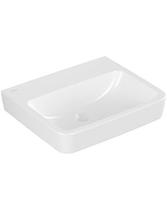 Villeroy und Boch O.novo built-in / countertop washbasin 4A41MFR1 55x46cm, square, without tap hole, without overflow, white C-plus