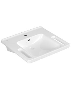 Villeroy &amp; Boch Vicare washbasin 4A686001 60x55cm, with tap hole, with overflow, white