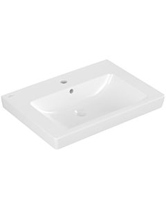 Villeroy & Boch Subway 2.0 Waschtisch 7113KG01 65 x 47 cm, weiß, mit Hahnloch und Überlauf