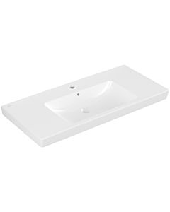 Villeroy & Boch Subway 2.0 Waschtisch 71751G01 100 x 47 cm, weiß, mit Hahnloch und Überlauf