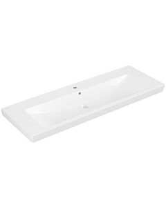 Villeroy & Boch Waschtisch Subway 2.0 7176D001 130 x 47 cm, weiss, Hahnloch und Überlauf