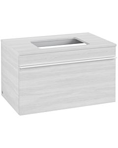 Villeroy und Boch Venticello vanity unit A94502E8 75.7 x 43.6 x 50.2 cm, white handle, White Wood
