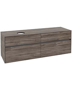 Villeroy und Boch Collaro vanity unit C05000RK 160x54.8x50cm, vanity unit left, Stone Oak