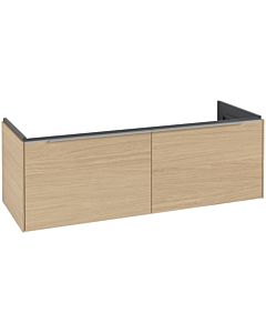 Villeroy und Boch Subway 3. 1930 vanity unit C56700VJ 127.2x42.9x47.8cm, without LED / handle aluminum glossy, nordic oak
