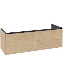 Villeroy und Boch Subway 3. 1930 C56701VJ 127,2x42,9x47,8cm, sans LED / poignée Volcano noir, chêne nordique