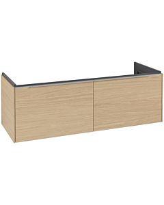 Villeroy und Boch Subway 3. 1930 C567L0VJ 127,2x42,9x47,8cm, avec LED / poignée aluminium brillant, chêne nordique