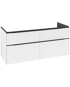 Villeroy und Boch Subway 3. 1930 C568L1VF 127,2x56,6x47,8cm, avec LED / poignée Volcano noir, blanc pur