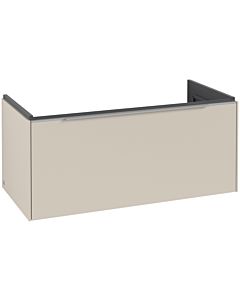 Villeroy und Boch Subway 3. 1930 C56900VN 97,3x42,9x47,8cm, sans LED / poignée aluminium brillant, gris cachemire