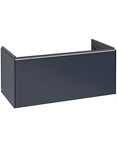 Villeroy und Boch Subway 3. 1930 vanity unit C56900VQ 97.3x42.9x47.8cm, without LED / handle aluminum glossy, marine blue