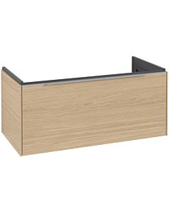 Villeroy und Boch Subway 3. 1930 C569L0VJ 97,3x42,9x47,8cm, avec LED / poignée aluminium brillant, chêne nordique