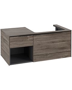 Villeroy und Boch Subway 3. 1930 C57101RK 100,1x42,25x51,6cm, sans LED / poignée Volcano black, stone oak