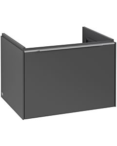 Villeroy und Boch Subway 3. 1930 vanity unit C57500VR 62.2x42.9x47.8cm, without LED / handle aluminum glossy, graphite