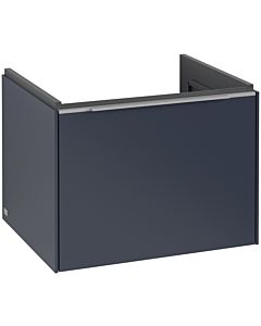 Villeroy und Boch Subway 3. 1930 vanity unit C57700VQ 57.2x42.9x47.8cm, without LED / handle aluminum glossy, marine blue