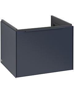 Villeroy und Boch Subway 3.0 Waschtisch-Unterschrank C57702VQ 57,2x42,9x47,8cm, ohne LED/Griff monochrom, marine blue