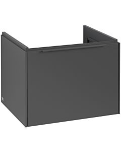 Villeroy und Boch Subway 3. 1930 vanity unit C57702VR 57.2x42.9x47.8cm, without LED / handle monochrome, graphite
