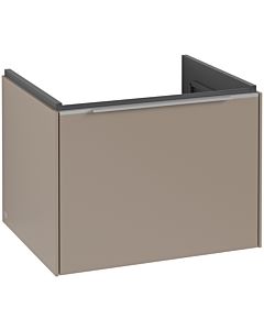 Villeroy und Boch Subway 3. 1930 C577L0VM 57,2x42,9x47,8cm, avec LED / poignée aluminium brillant, taupe